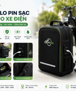 balo pin sạc cho xe điện